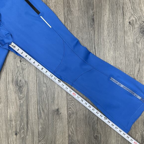 Free People Snow Bib Size Large Womens Blue Movement Powder Vixen Softshell - Picture 5 of 16